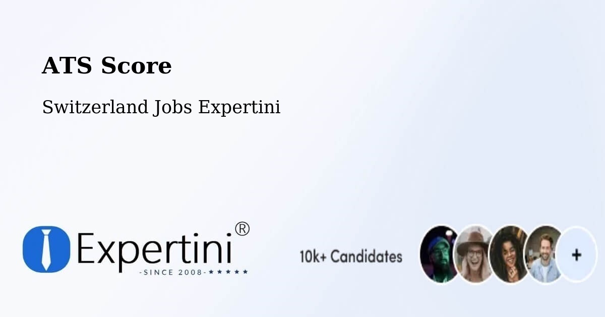 Resume ATS Score & Job Description Match Tool – Lenk - Switzerland Jobs Expertini